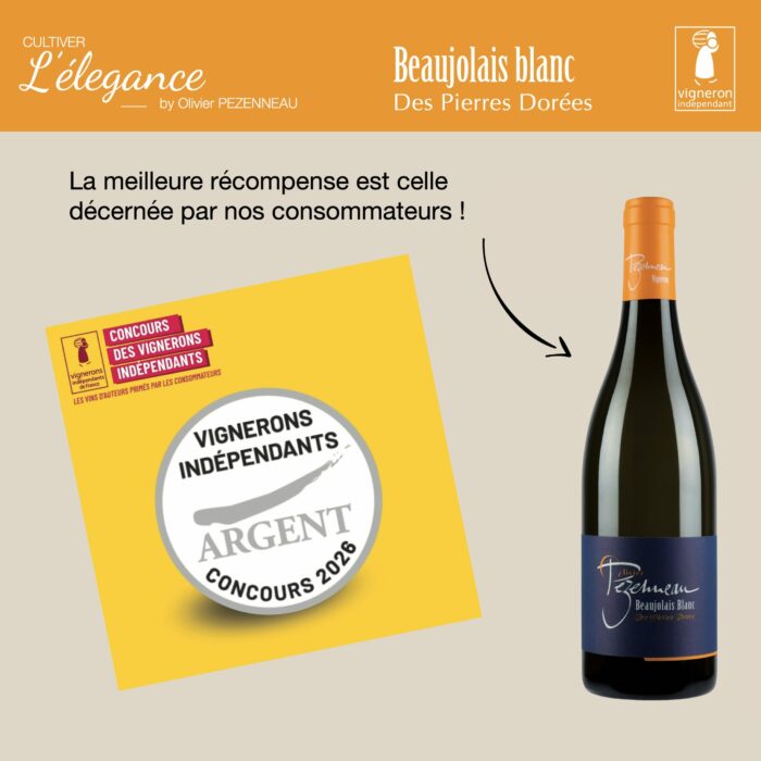 12-MEDAILLE 2026 Vigneron independant - Beauj. Blanc